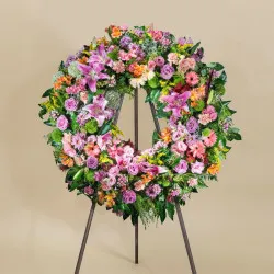 Multicoloured Classic Wreath