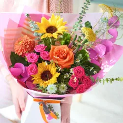 Gorgeous Trending Summer Bouquet without Lilies.