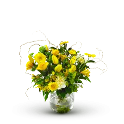 Wielkanocny bukiet polny