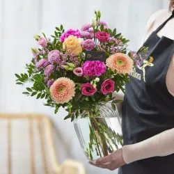 Handcrafted Bouquet in a Vase