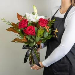 Christmas Florist Choice Vase