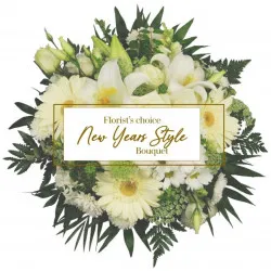 Bukiet w stylu noworocznym