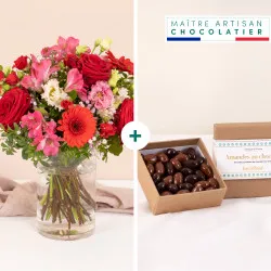 Kwiatowa miłość i czekolada - Amour Floral