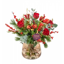 Kompozycja Christmas Classic Red 