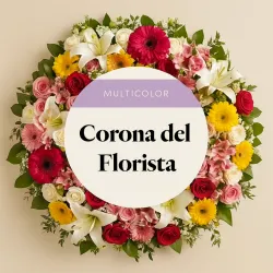 Multicolor Florist Wreath