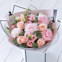 Beautifully Simple Peony Bouquet.