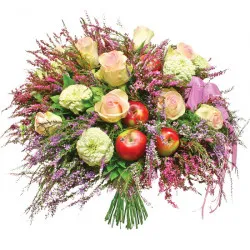 Bouquet with apples
