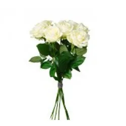 Bukiet białych róż
