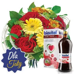 Kwiaty Kocham Cię Tato!