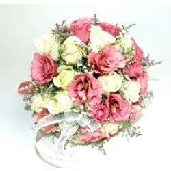 Pink and White