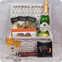 New Year's Eve basket