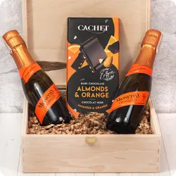 Pomarańczowa skrzyneczka