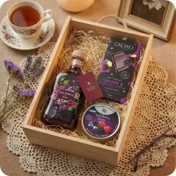 Royal purple with engraving