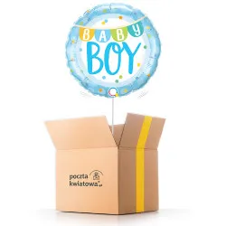 Baby boy - helium balloon