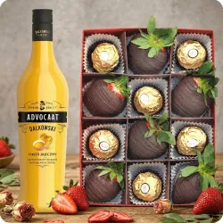 Dark And Gold W Gorzkiej Czekoladzie Z Ferrero Rocher + Advocaat