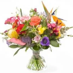 Bouquet Polychrome excl. vase