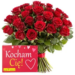 Roses in Love + Kocham Cię