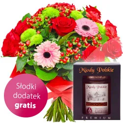 Emotion Bouquet with a sweet addition