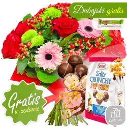 Bukiet Wzruszenie + GRATIS