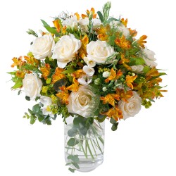 Bouquet of yellow roses "Elegy"