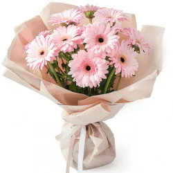 Bouquet of pink gerberas