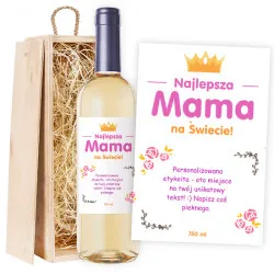 Białe wino Najlepsza Mama 
