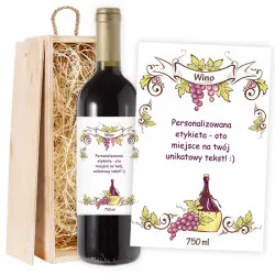 Personalized Red wine