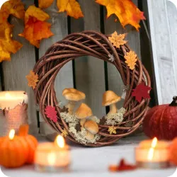 Wianek jesienny - grzybki