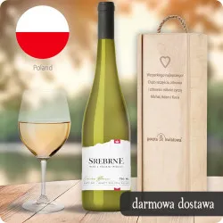 Srebrne - wino białe wytrawne