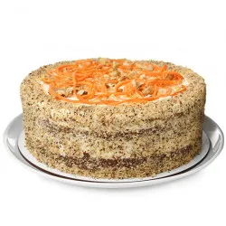 Carrot vegan cake 