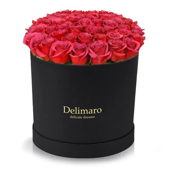 Kwiaty W Pudełku Delimaro Róże W Pudełku Flowerbox Od Poczty