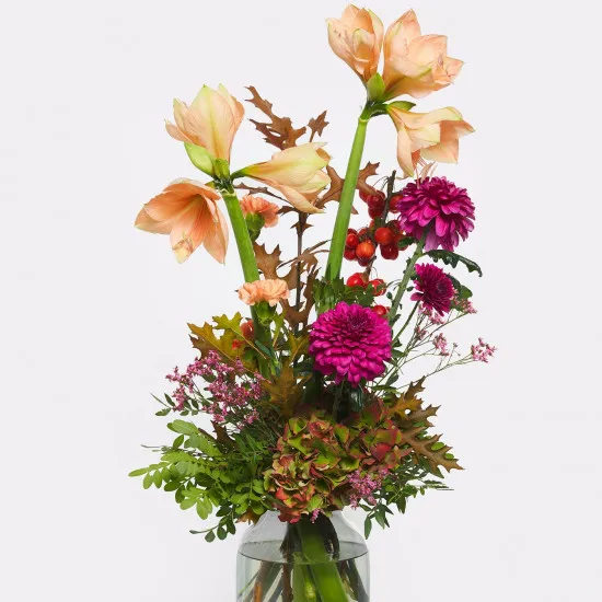 Świąteczne pozdrowienia kwiatowe