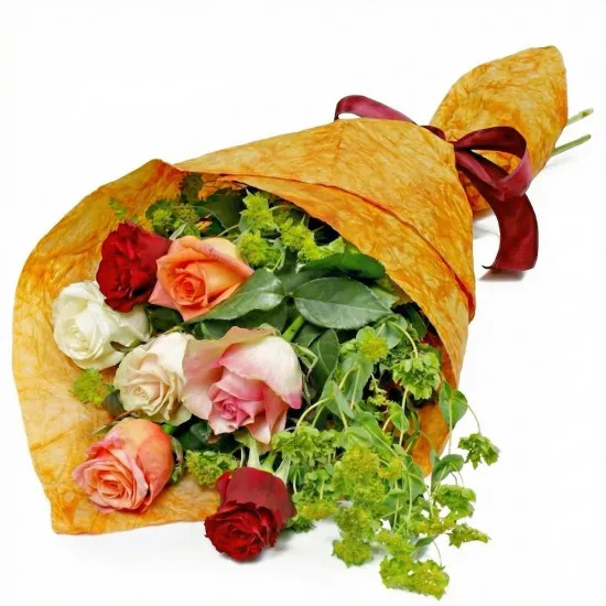 Joyful smile flowers