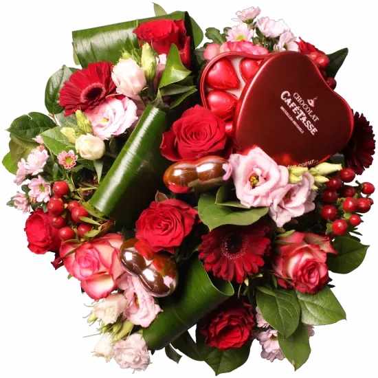 Open your heart bouquet