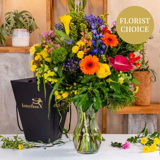 Bukiet kolorowy - wybór florysty
