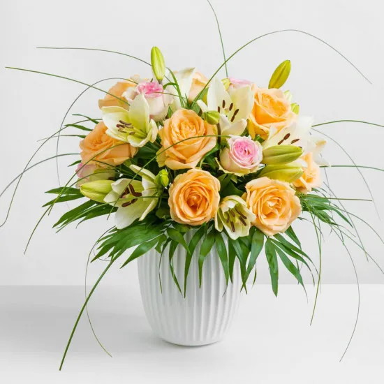 Anielski bukiet róż