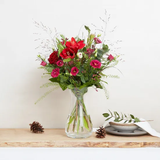 Nowoczesne czerwone święta Bożego Narodzenia