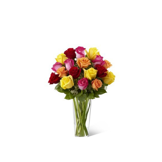 Bright Spark Rose Bouquet E4-4809
