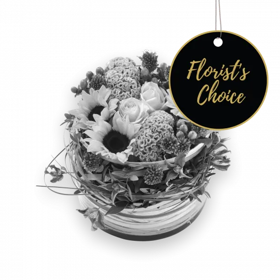 Kompozycja kwiatów ciętych