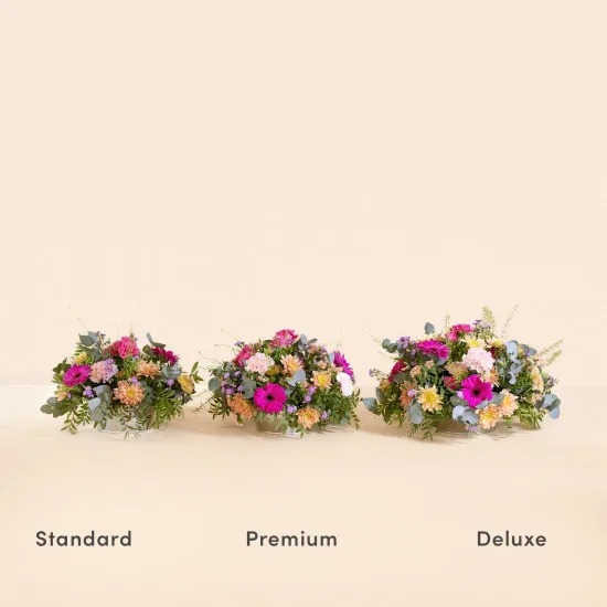 Centrepiece of Fuchsia Gerbera Daisies