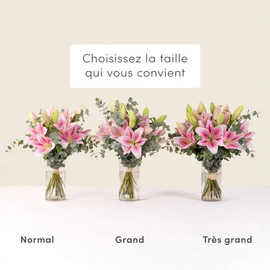 Nos magnifiques lys et chocolats - Lilies and chocolates