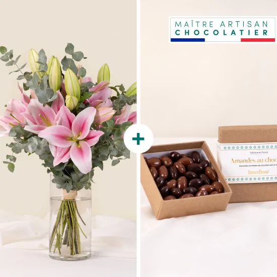 Nos magnifiques lys et chocolats - Lilies and chocolates
