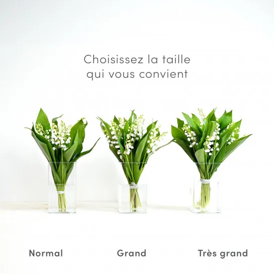 Bouquet de muguet et ses chocolats