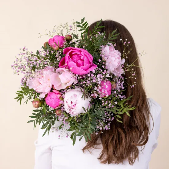 Nos belles pivoines