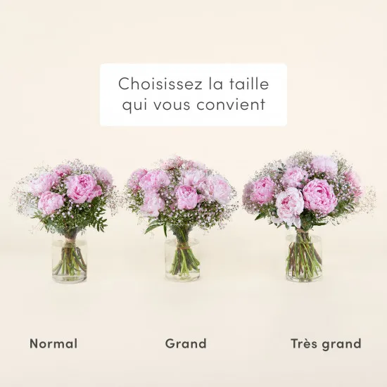 Nos belles pivoines
