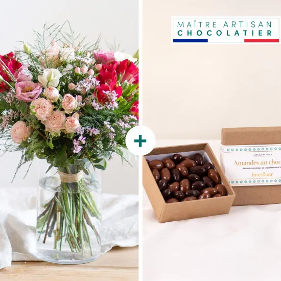 Happy birthday and chocolates - Joyeux anniversaire
