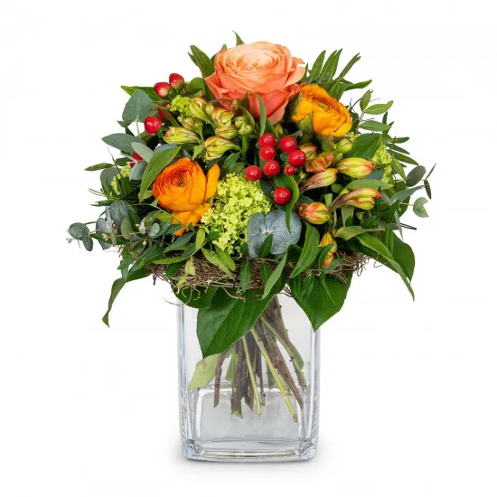 Flowerbouquet Oznaki wiosny