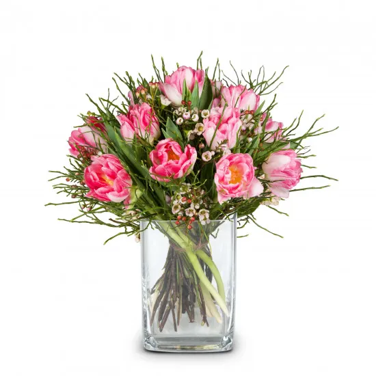 Bouquet of Tulips Delicate spring composition