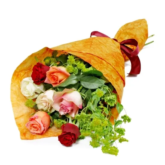 Joyful smile flowers