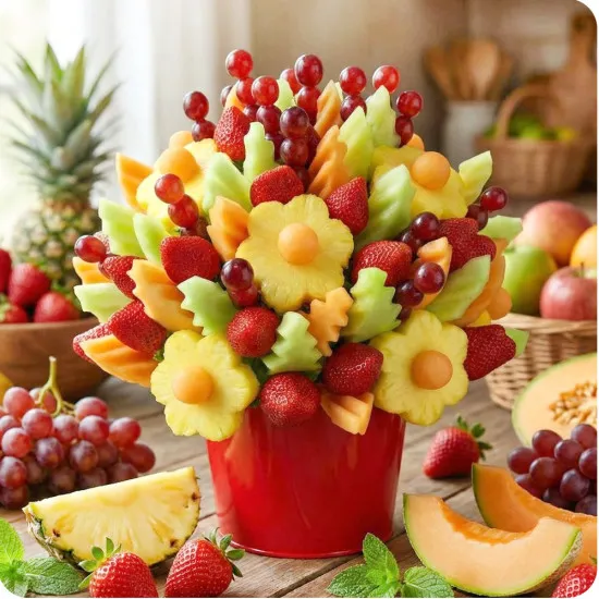 Bukiet owocowy Uśmiechnij się